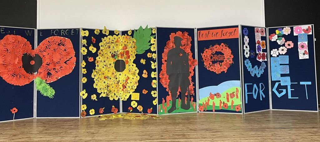 poppies display remembrance 2022