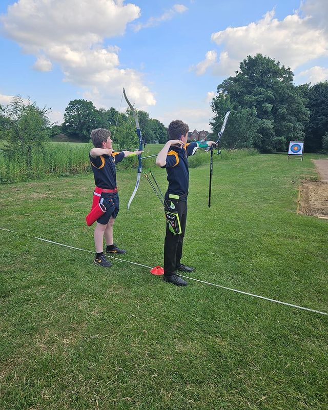 archery on Sports Day