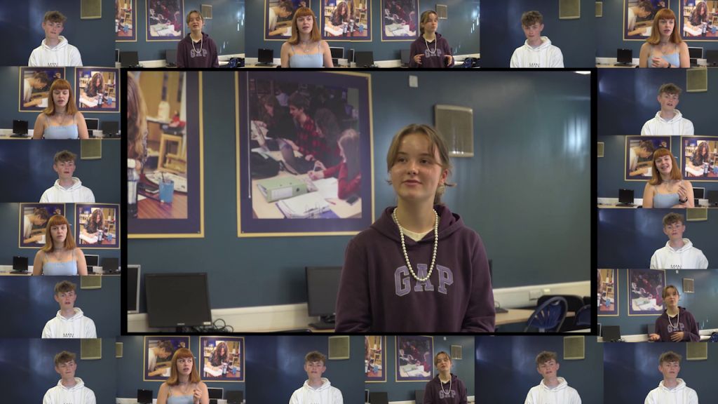 Snapshot of Sixth Formers video