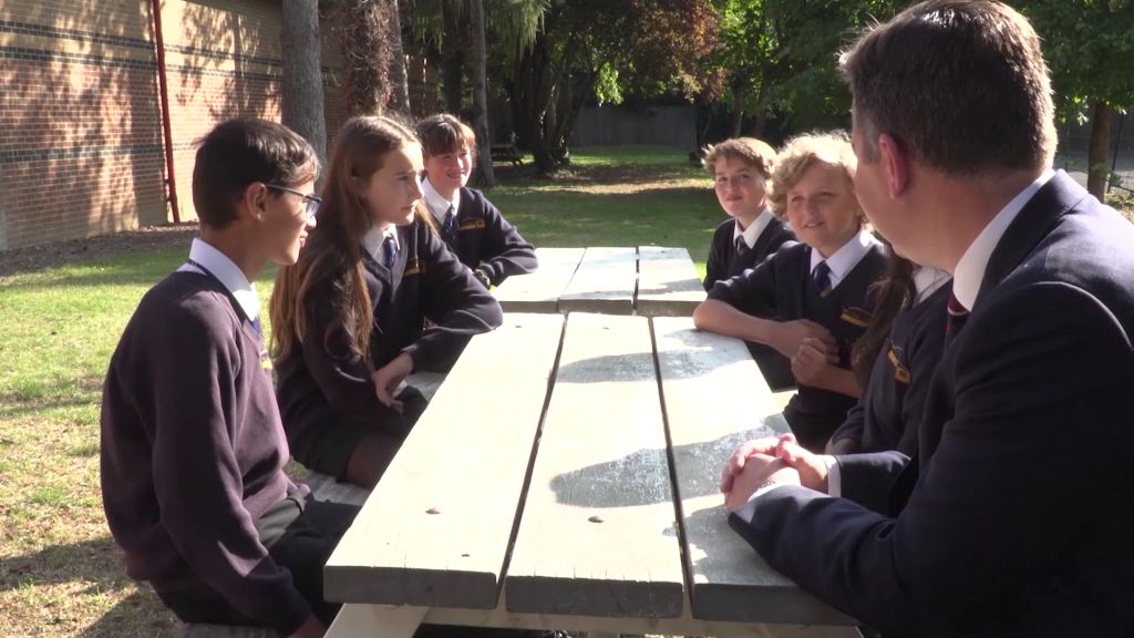 Year 8s talk to John Marston