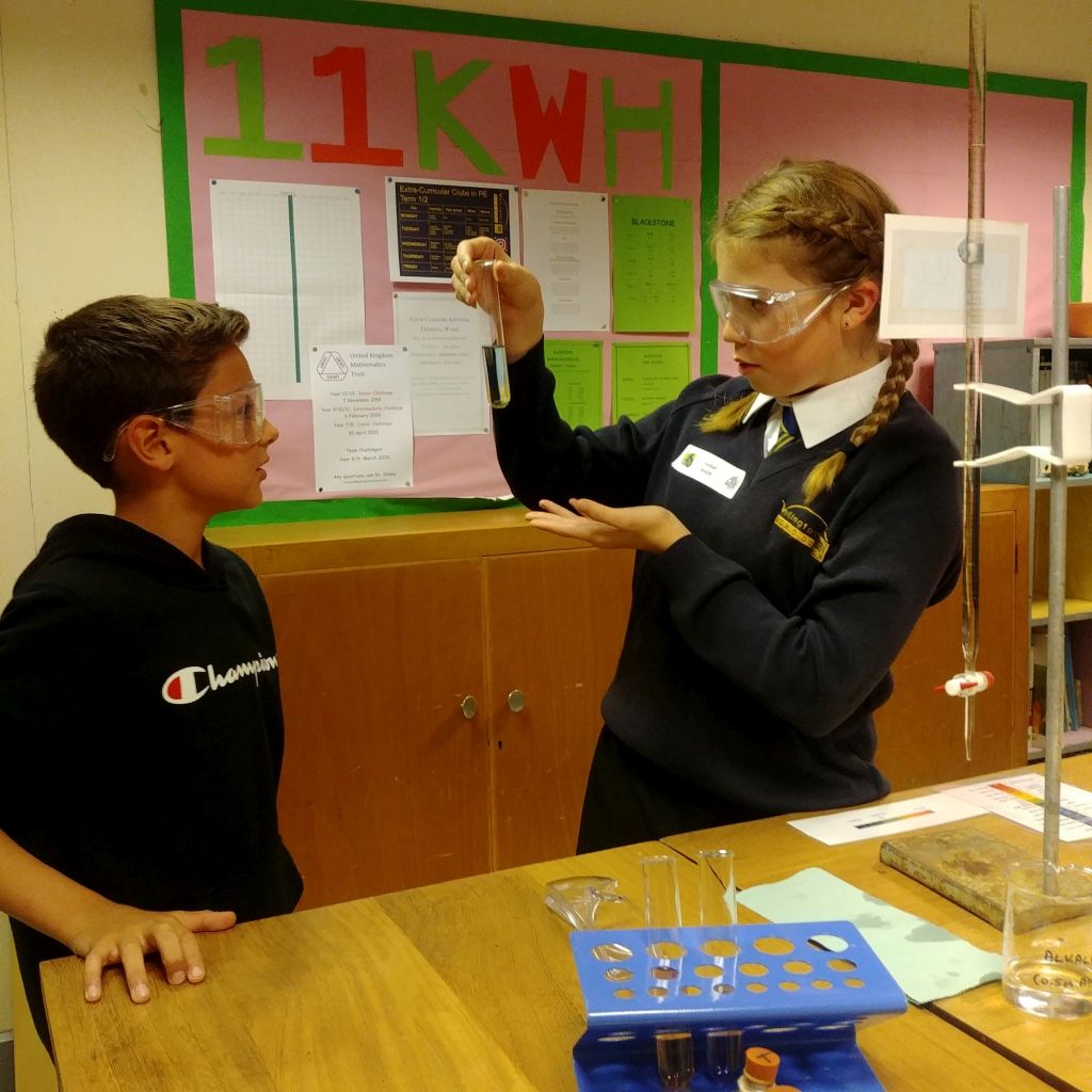 Demonstrating chemistry