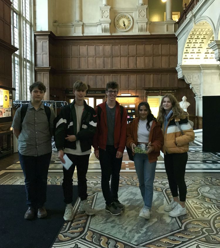 Students in Christ Church Cathedral