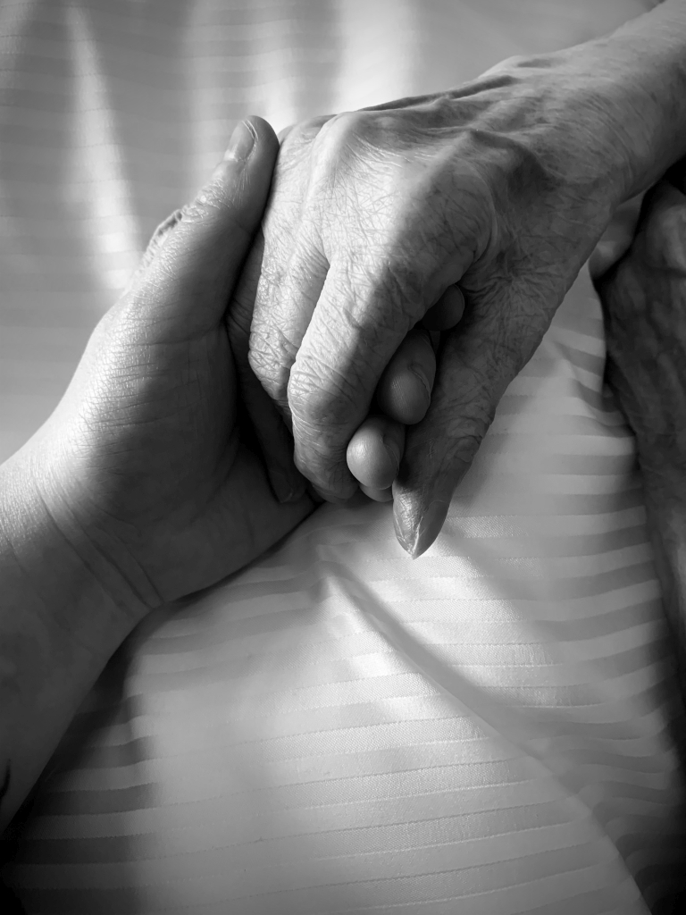 Miss Goatley - Staff Highly Commended Two hands clasping