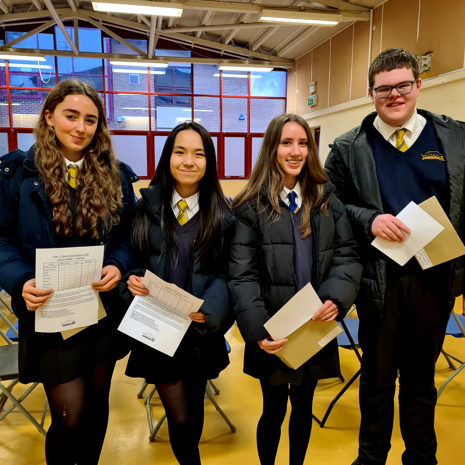 Yr 11 Mock Exam results