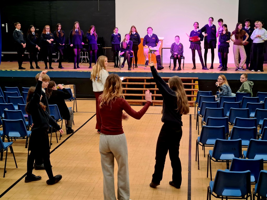 legally blonde rehearsals